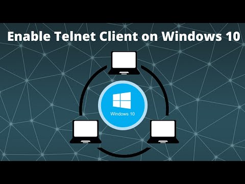 How to Enable Telnet Client on Windows 10