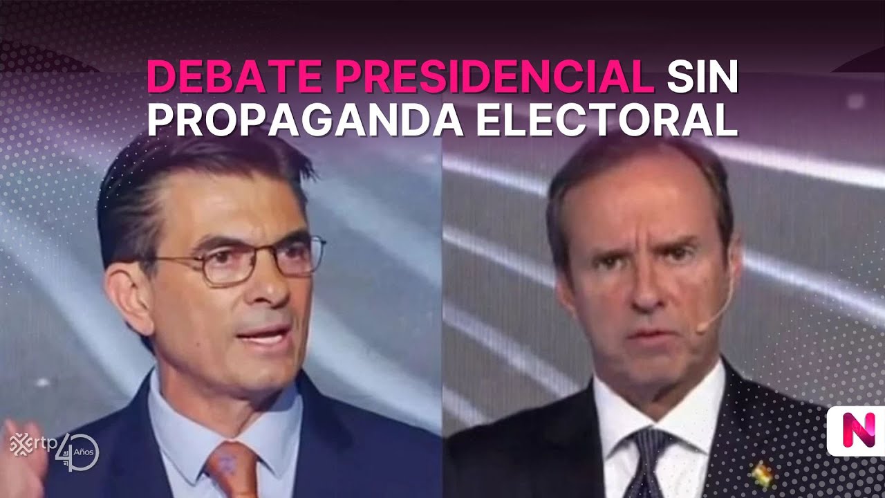 Debate presidencial sin propaganda electoral | Noticiero Popular | 12-10-2025