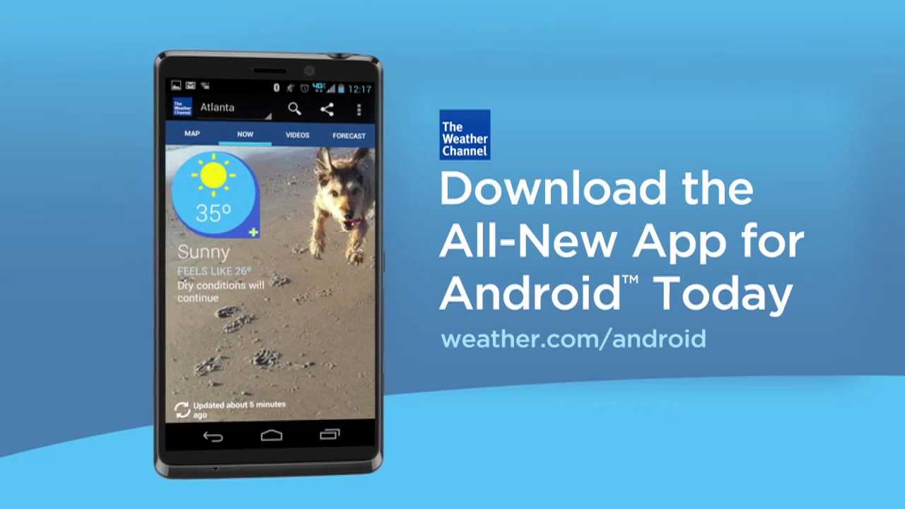 weather channel app for android