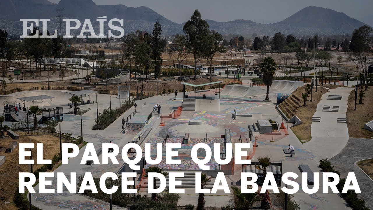 El parque que resurgió de la basura en Iztapalapa