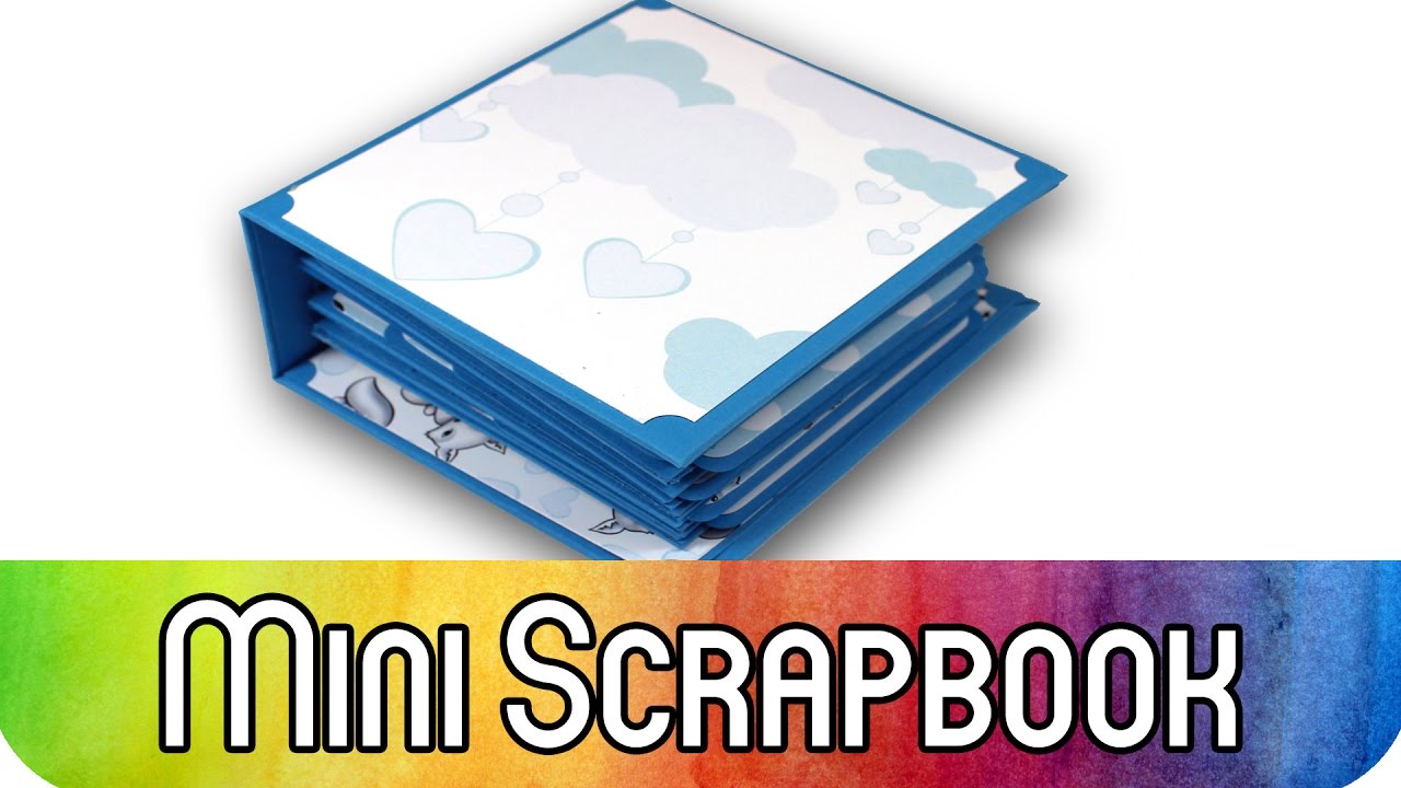 How to Scrapbook für Anfänger: Mini-Album 
