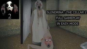 Slendrina : The Cellar 2 full gameplay in easy mode