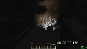Minecraft - Obtain Diamond (Set Seed, No Structures) Speedrun (10.016)