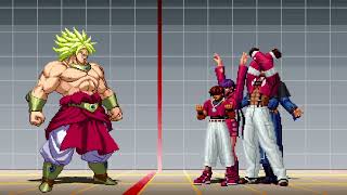 Dragon Ball Fighter Z Broly testing (Broly VS Orochi Team) [FanGame]