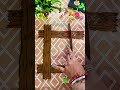 Quick and easy DIY wooden photo frame #explorepage #asakooda #diy #trending #shorts #craft #easy