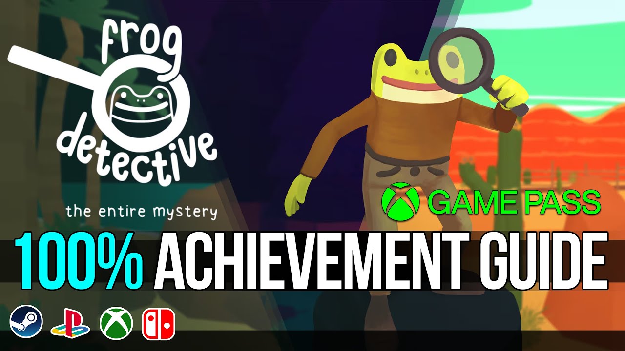 Frog Detective: The Entire Mystery - 100% Achievement Guide/Walkthrough! - Easy Completion!