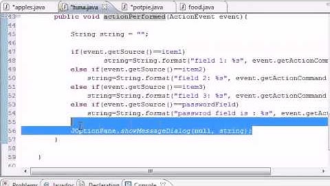 Java Programming Tutorial   54   Event Handler Program