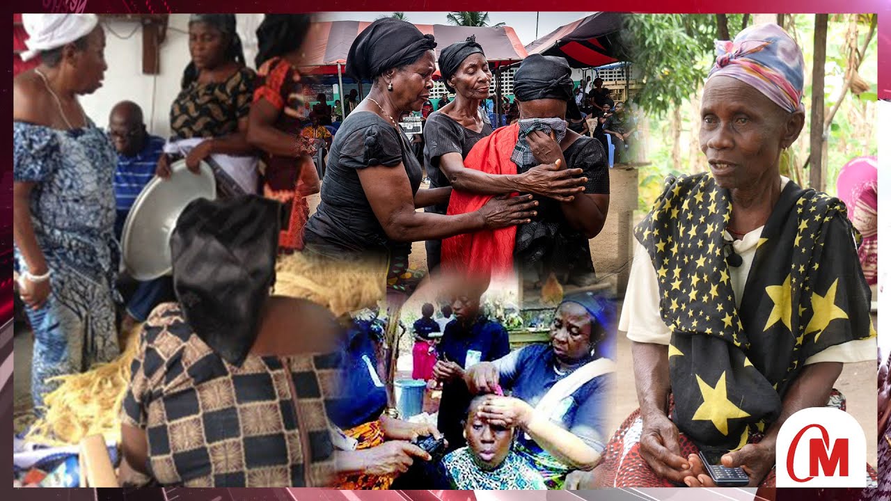 Igbo Widowhood Rites: The Practice and Symbolism of Head Shaving in Mourning Rituals || Nnewi City