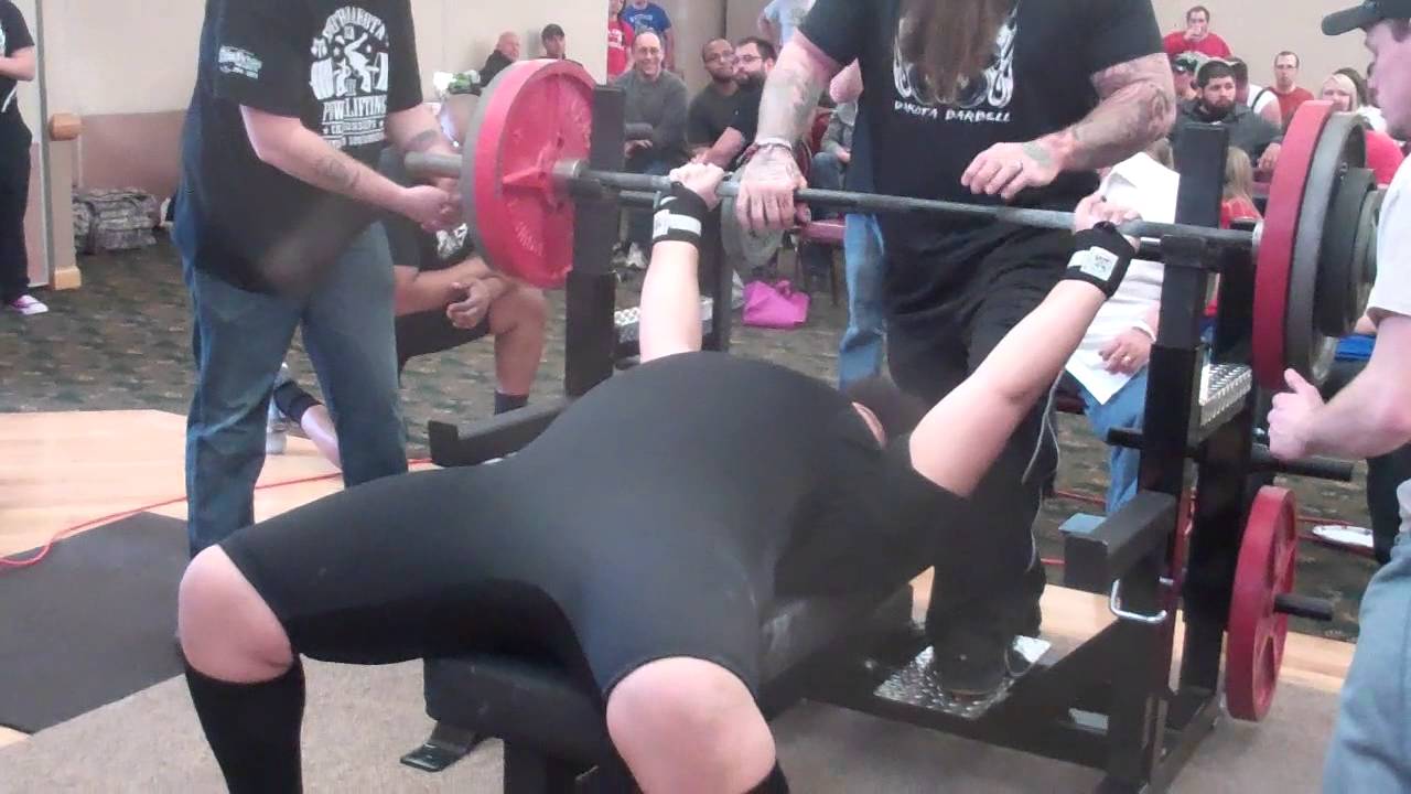 15yr Old Tyson Lytle Benches 405 Raw Youtube