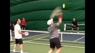 St Louis Advanced Pickleball Rec Play-Jason Wierzchucki/Jeff Miller v Mark Howard/Zac Shook