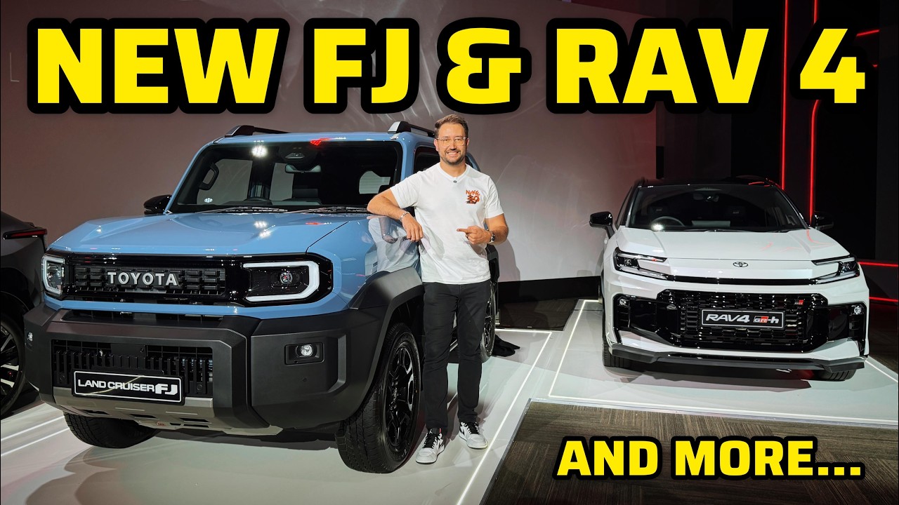 Toyota SA Reveals new Cars for 2026 | FJ, RAV4 & Update on Hliux