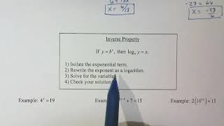 Notes for Section 4 4 Exponential Equations