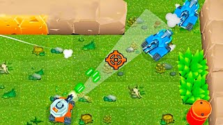 Awesome Tanks Level 85 Epic Update / 2d Tank Shooter Tank Game screenshot 2