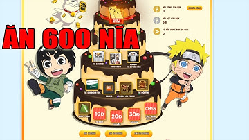 Làng Lá Phiêu Lưu Ký I Cuối Sự Kiện Ăn 600 Nĩa Bánh....Reivew Vòng Quay Cải Trang K Giới Hạn