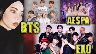 Efsane K Pop Şarkilari Part 6 Bts Aespa Exo