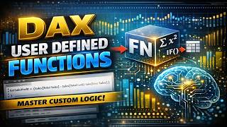 How to use DAX User Defined Functions In Power BI