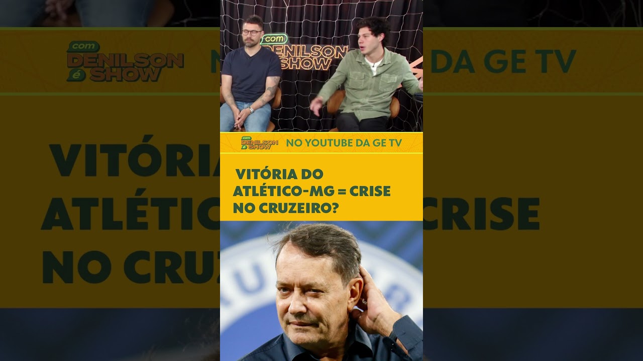 CRUZEIRO PODE ENTRAR EM CRISE EM CASO DE DERROTA NO CLÁSSICO CONTRA O ATLÉTICO-MG? | Denilson Show