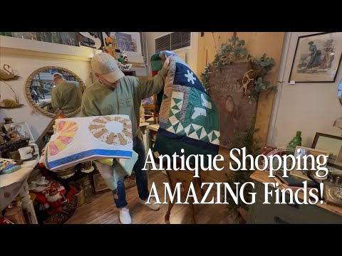 We Struck Gold Antique Shopping! || Visit Our Garden