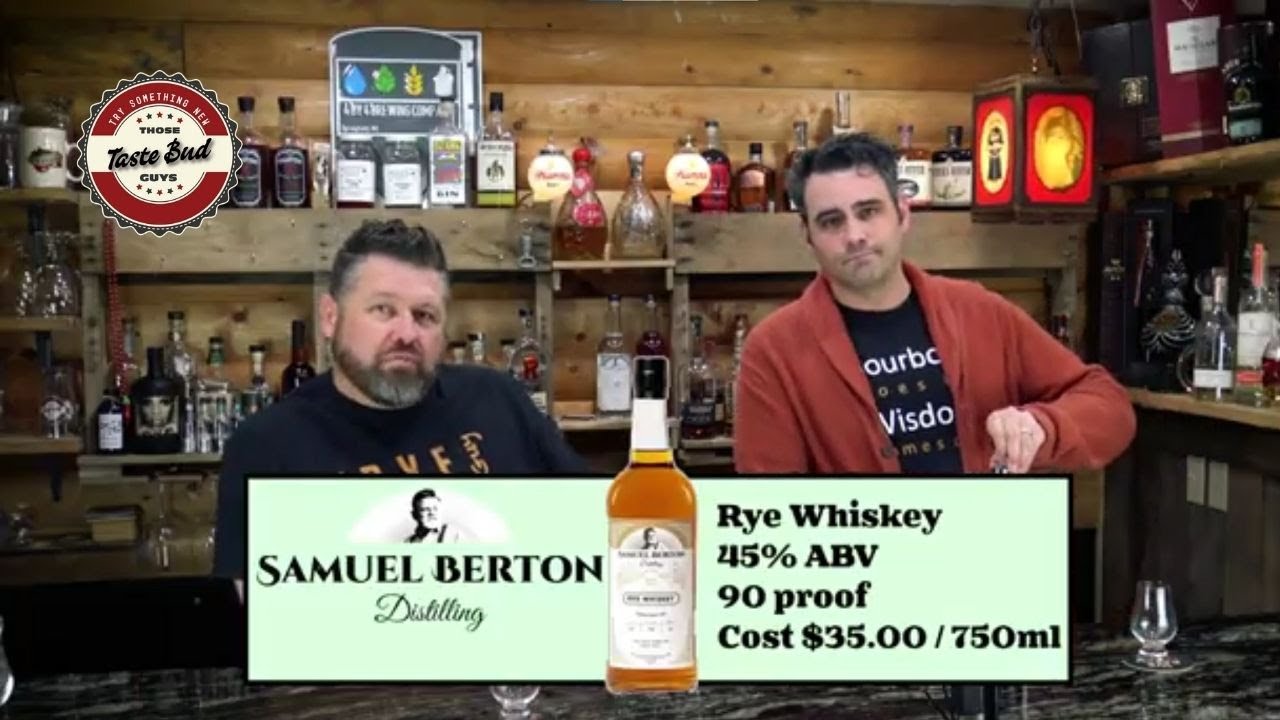We are trying out Samuel Berton Rye a Missouri distillery in Labadie YouTube