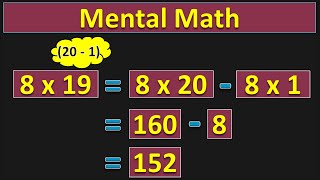 Class 5 | MENTAL MATH and MULTIPLICATION WORKSHEET | PMCE