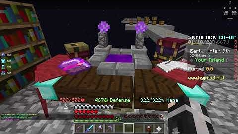 Hypixel Skyblock Episode 11| Enchanting And Our First Dungeon Runs