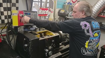 Clausing lathe gearbox video