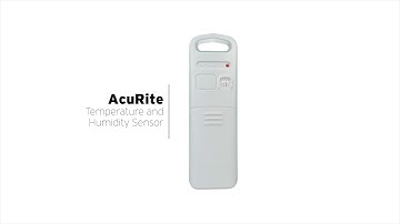 AcuRite Temperature and Humidity Sensor 592TXR/06002RM