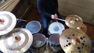 Mihai Postoronca - Drum practicing...