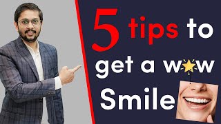 5 tips to get a wow Smile | अद्भुत मुस्कान पाने के लिए 5 युक्तियाँ | Seraphic dental clinic Indore by SERAPHIC DENTAL CLINIC INDORE 256 views 2 weeks ago 5 minutes, 49 seconds