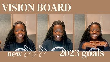 Make your 2023 digital vision board with me(Pinterest & Canva) | Vannessa Betsy
