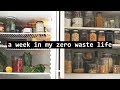 A WEEK IN MY ZERO WASTE LIFE // waste free routines & habits