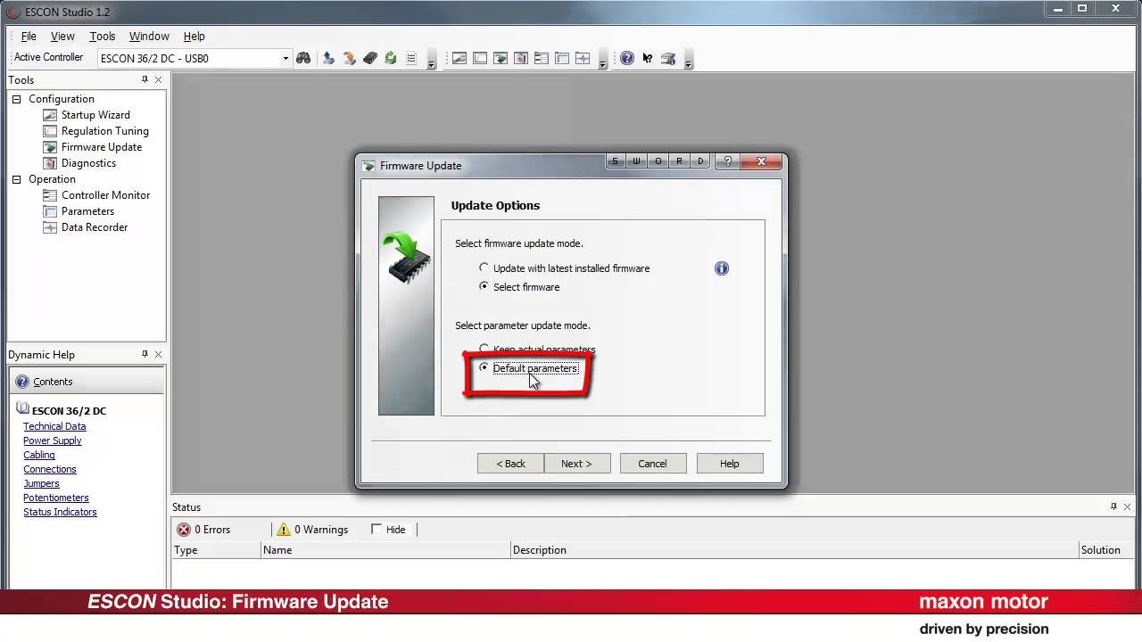 ESCON Studio: Firmware Update Tool - YouTube