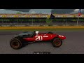 Ferrari 3121967 sur le circuit mythique de monza 1966