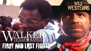 First & Last Fights Scenes Compilation (ft. Chuck Norris) | Wild Westerns