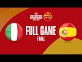 FINAL: Italy v Spain | Full Basketball Game | FIBA U16 European Championship 2023
