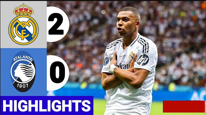 Real Madrid vs Atalanta 2-0 ALL GOALS & HIGHLIGHTS | UEFA Super Cup 2024