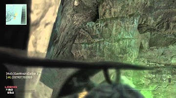 Aground-secret ledge PS3 Mw3