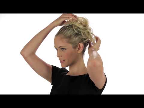 How To Make An Updo With A Hair2wear Wrap | Christie Brinkley Collection