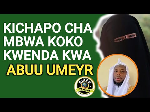 KICHAPO CHA MBWA KOKO KWA ABUU UMEYR MFITINISHAJI MKUBWA WA ZANZIBAR IbrahimSiafu Siafuonlinetv