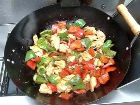 Chicken and Bell Peppers Stir Fry Recipe