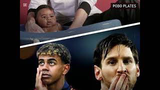 Lamine Yamal ni Mtoto wa Siri wa Messi. #soka #burudani #Tanzania #michezoleo #leomessi