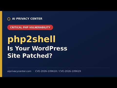 php2shell PHP Vulnerability: Check Your WordPress Site in 60 Seconds (CVE-2026-109618)