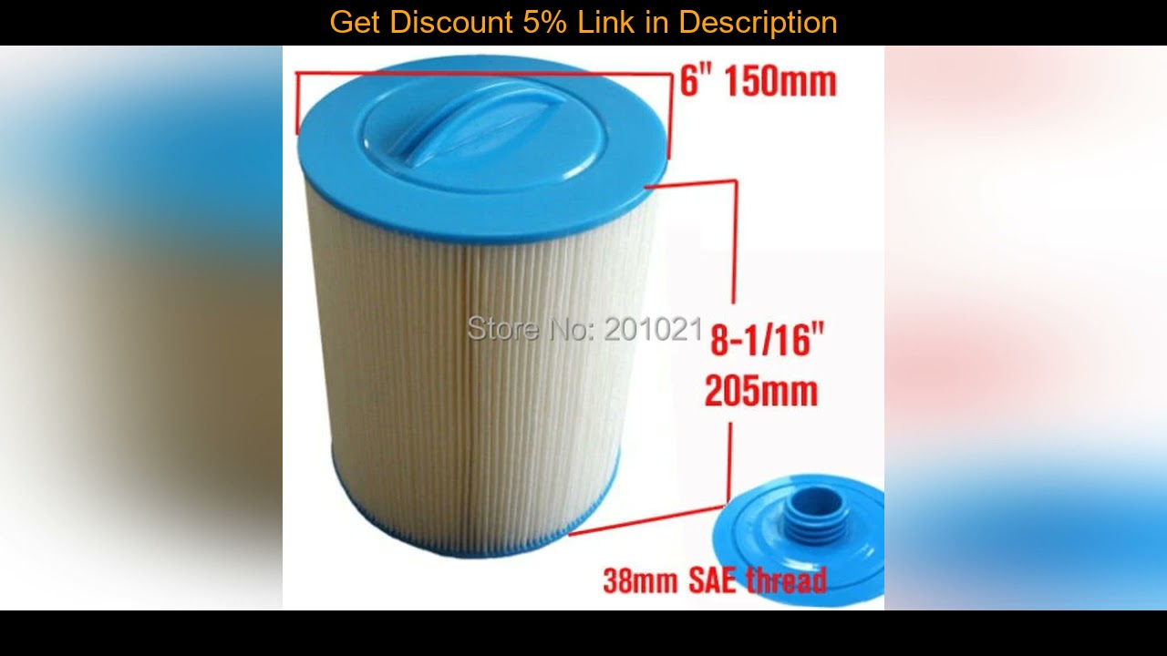 ❄️ 1 Pair Hot Tub Filters Spa Tubs Filter Pww50 6CH-940 100% Reemay Best Quality