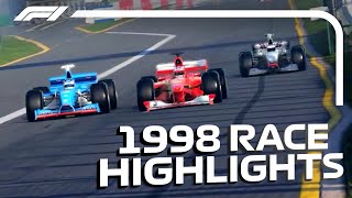 F1 1998 Race 1 - Australian Grand Prix - Highlights | offical video