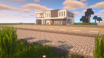 Minecraft Modern House Tutorial | Modern House #16 | MMT