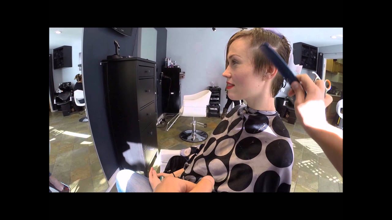 Sean Avitan Bob Cut With Shaved Side Youtube