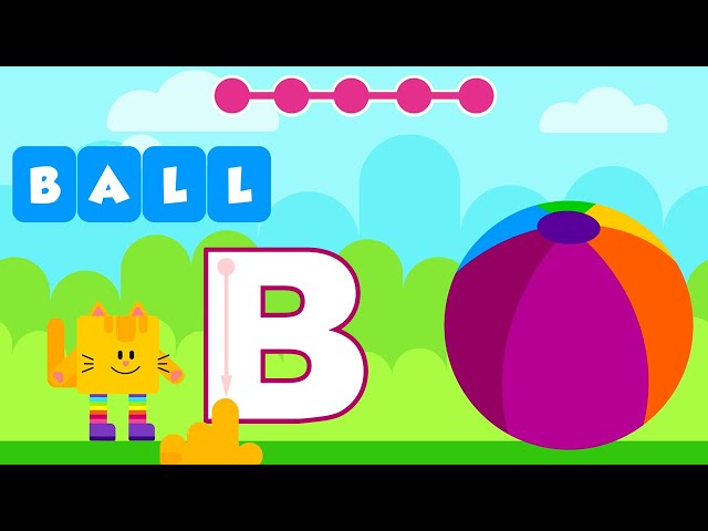 The Letter B Sound (songs, videos, games, activities)