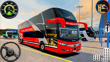 Offroad Bus Simulator 3D Game  - City Coach Bus Simulator Game 2025 - Andriod Gameplay