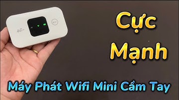 Cục Phát Wifi Mini Cầm Tay Không Dây Mẫu Mới Phát Cực Mạnh Cho 15 Thiết Bị Cùng 1 Lúc