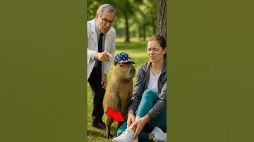 Capybara Noticed the Girl Was in Pain but the Doctor Misunderstood 💔😭 #capybara #shorts